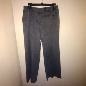 Larry Levine Petite Stretch Grey Women's Slacks❗Last Chance To Buy‼️